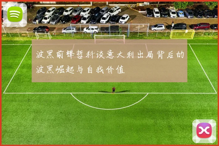 波黑前锋哲科谈意大利出局背后的波黑崛起与自我价值